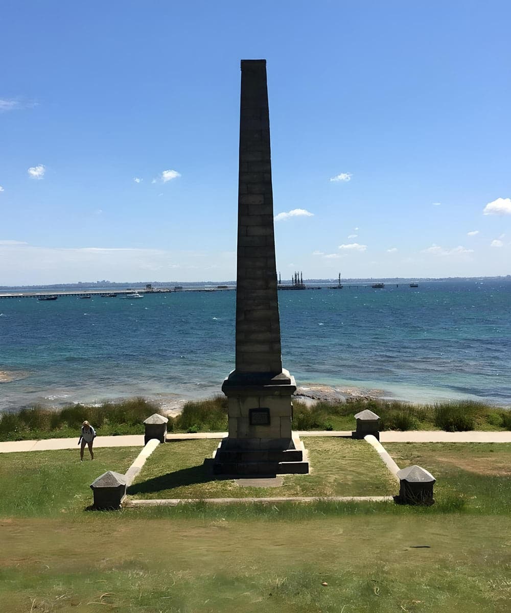 Captain Cook arrival spot